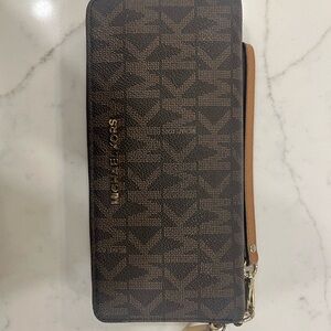 Michael Kors Brown Logo Wallet